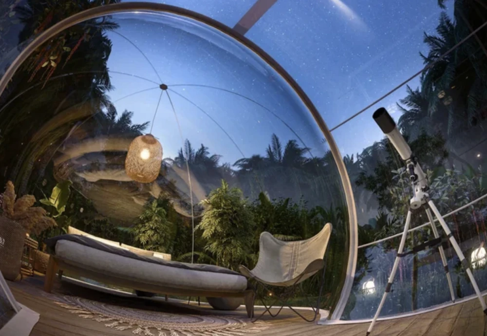 clear bubble house tent