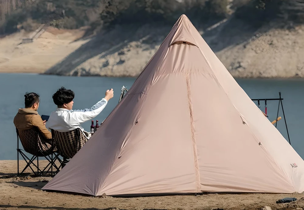 where to use a pyramid tent